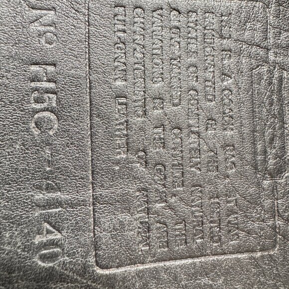 COACH SOHO WAVERLY Tote Bag Vintage Leather Black 4140 - Picture 11 of 12